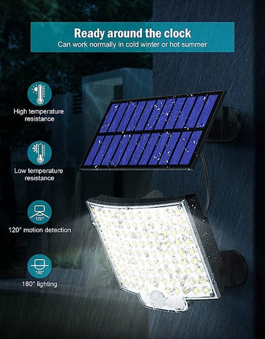 Solar Wand Licht Außen Motion Sensor LED Wand Lampe Für Hof Garten Korridor Terrasse Schließen Wand Pathway Terrasse Villa