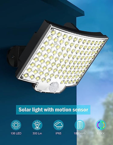Solar Wand Licht Außen Motion Sensor LED Wand Lampe Für Hof Garten Korridor Terrasse Schließen Wand Pathway Terrasse Villa