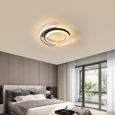 Dimmbare LED-Deckenleuchte mit Fernbedienung, 36 W, moderne LED-Deckenleuchte, 41 cm, Schlafzimmer-Deckenleuchten für Zuhause, Büro, Schlafzimmer, Wohnzimmer, Küche, Balkon, Flur, 3000–6000 K