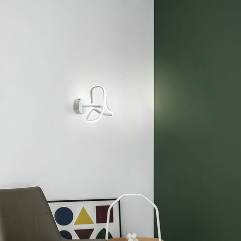 16W LED-Deckenleuchte, moderne kreative Metall-Acryl-Design-Deckenleuchte aus Aluminium, 6000K weiße Deckenleuchte, moderne LED-Deckenleuchte für Wohnzimmer, Schlafzimmer, Küche