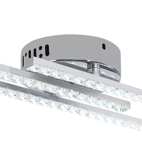 Moderne LED-Deckenleuchte, Unterputz-LED-Deckenleuchte mit 3 Lichtern, moderne Deckenleuchte für Schlafzimmer, Wohnzimmer, Esszimmer, Küche