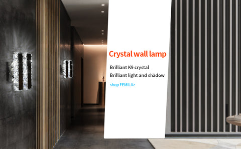 Moderne 16W K9 LED-Wandleuchte aus Glas für Wohnzimmer, Badezimmer, Schlafzimmer, 5500K kühles Licht