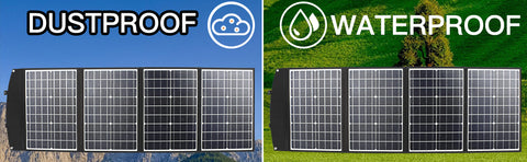 120 W tragbare, faltbare Solarmodule für Camping, Wandern, Tasche, Ladegerät