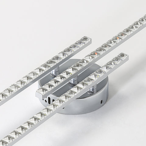 Moderne LED-Deckenleuchte, Unterputz-LED-Deckenleuchte mit 3 Lichtern, moderne Deckenleuchte für Schlafzimmer, Wohnzimmer, Esszimmer, Küche