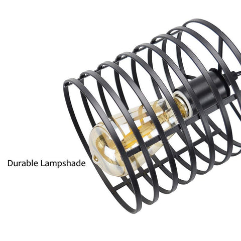 Pendelleuchte aus Eisen in modernem Design, käfigartiges Design, Metall, dekorative Innenleuchte, 220 V