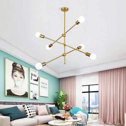 Moderne drehbare Deckenleuchter Nordic Magic Bean Pendelleuchte für Wohnzimmer Esszimmer Schlafzimmer Wohnkultur