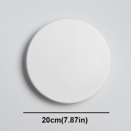LED-Wandleuchte, Touch-Schalter, Innenbeleuchtung für Schlafzimmer, Wohnzimmer, rundes Nachttisch-Treppenlicht, Dekoration des Weiß