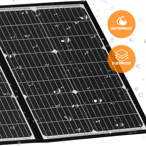 150 W faltbares Solarpanel, tragbares Solarpanel für die meisten Solargeneratoren, Kraftwerk-Laptops, Mobiltelefone, Outdoor, Camping