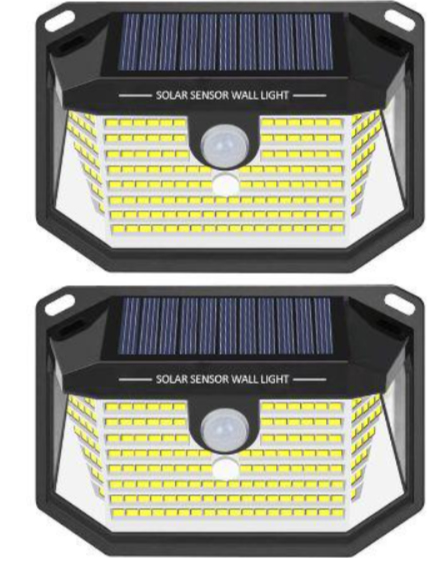 Solar-LED-Wandleuchte [Energieklasse E]